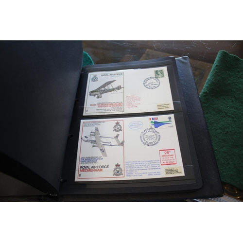 1301 - AVIATION FIRST DAY COVERS - SIGNED six albums of aviation related first day covers, with various exa... 