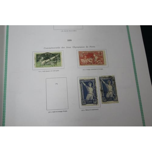 1308 - FRENCH STAMP ALBUMS including two Timbres De France albums with used and mint 19thc and 20thc conten... 