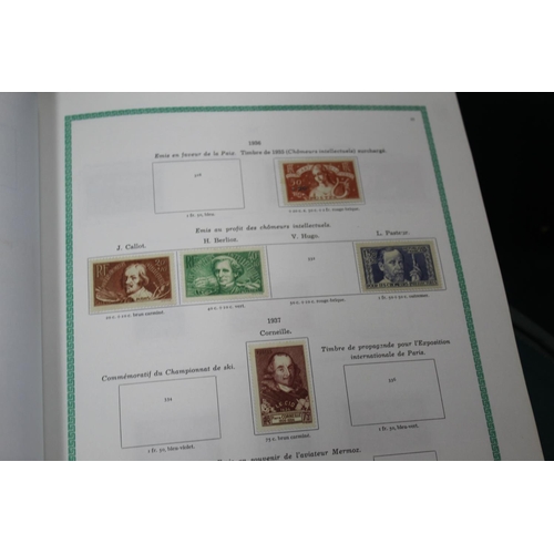 1308 - FRENCH STAMP ALBUMS including two Timbres De France albums with used and mint 19thc and 20thc conten... 