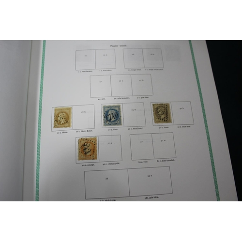 1308 - FRENCH STAMP ALBUMS including two Timbres De France albums with used and mint 19thc and 20thc conten... 