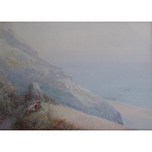 630 - JOHN WHITE (1851-1933) FATHER'S BOAT, BEER, EAST DEVON Signed, watercolour and bodycolour 24.5 x 34c... 