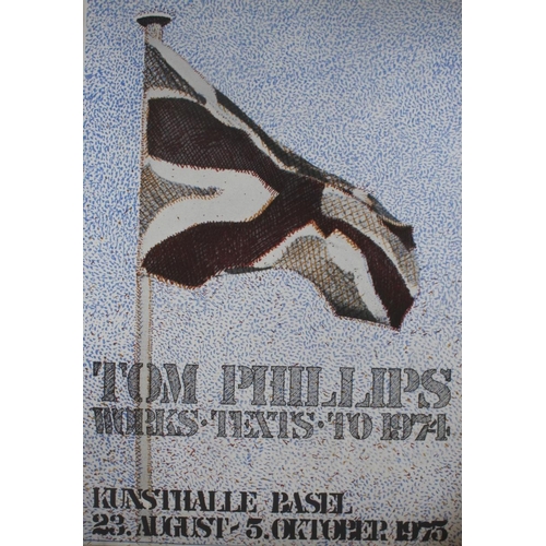 748A - TOM PHILLIPS, CBE, RA (b.1937) A SELECTION OF POSTERS comprising work for Phillips' shows at Palais... 