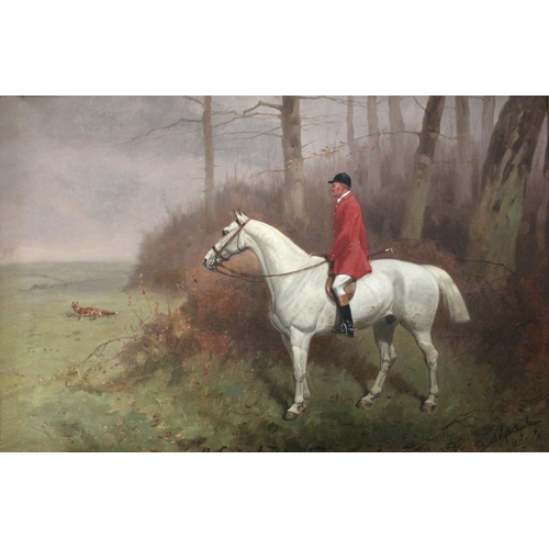 728 - BASIL NIGHTINGALE (1864-1940) A CRITICAL MOMENT Signed and dated 1910 (? unclear), inscribed with ti... 