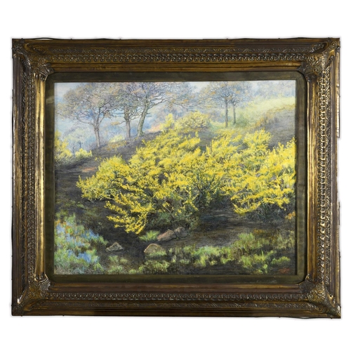 741 - EDWARD STEEL HARPER Junior (1878-1951) LIFE KINDLED OF A FIERY BIRTH Signed with characteristic sig... 