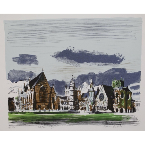 762 - EDWIN LA DELL, ARA (1914-1970) PUBLIC SCHOOLS: FIFTY FOUR COLOUR LITHOGRAPHS comprising `Gordonstou... 