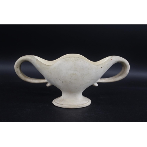 902 - LARGE FULHAM POTTERY VASE a large two handled vase probably designed by William John Marriner, with ... 