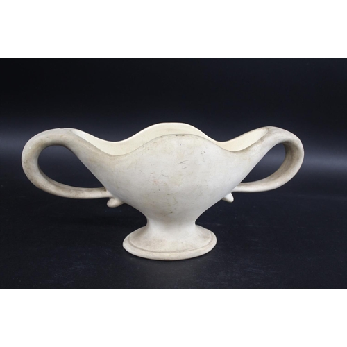 902 - LARGE FULHAM POTTERY VASE a large two handled vase probably designed by William John Marriner, with ... 