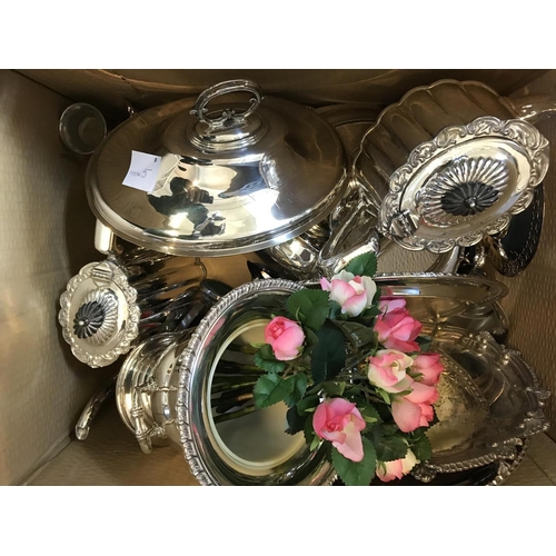 185 - Three Piece Plated Tea Set