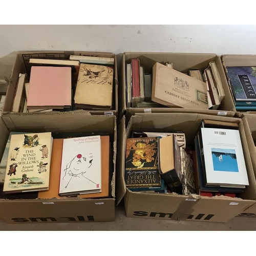 292 - Eight Boxes of Assorted Books