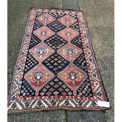 532 - Khamseh Rug, 258cm x 131cm