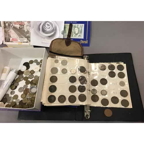 57 - Coin Album, Kodak Camera, Qty of Coins etc