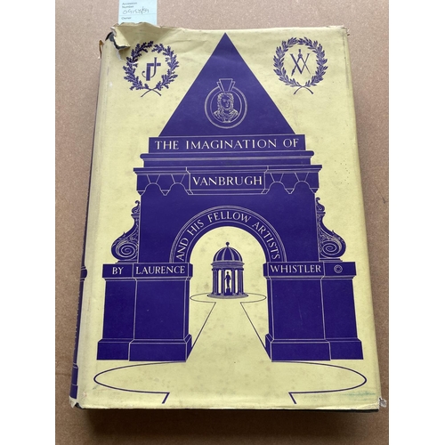 15 - Whistler, Laurence. The Imagination of Vanburgh and His Fellow Artists, first edition, with a TLS fr... 