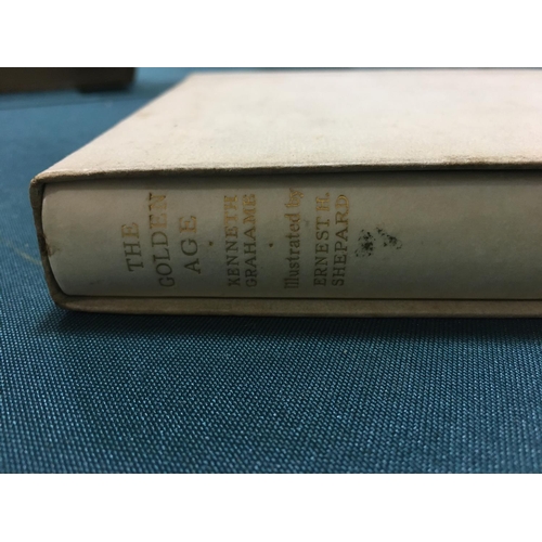 17 - Grahame, Kenneth. The Golden Age... Illustrated by Ernest H. Shepard, number 237 of 275 copies, sign... 