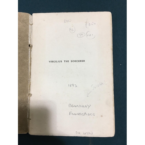 31 - Beardsley, Aubrey. The Wonderful History of Virgilius the Sorcerer of Rome, first edition, one of 50... 