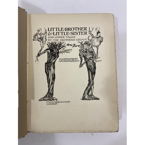 41 - Rackham, Arthur, illustrator. The Fairy Tales of the Brothers Grimm, 40 tipped-in coloured plates, t... 