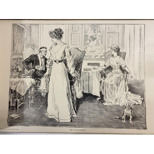 42 - Gibson, Charles Dana. Drawings, London: John Lane, 1900; Americans, London: John Lane, 1900; A Widow... 