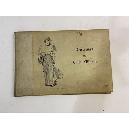 42 - Gibson, Charles Dana. Drawings, London: John Lane, 1900; Americans, London: John Lane, 1900; A Widow... 