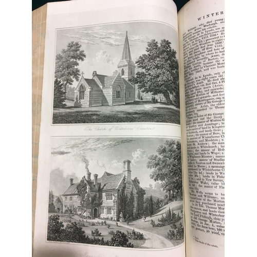 46 - Hutchins, John. The History and Antiquities of the County of Dorset, 4 volumes, third edition, 124 e... 