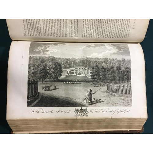 49 - Hasted, Edward. The History and Topographical Survey of the County of Kent, 4 volumes, first edition... 