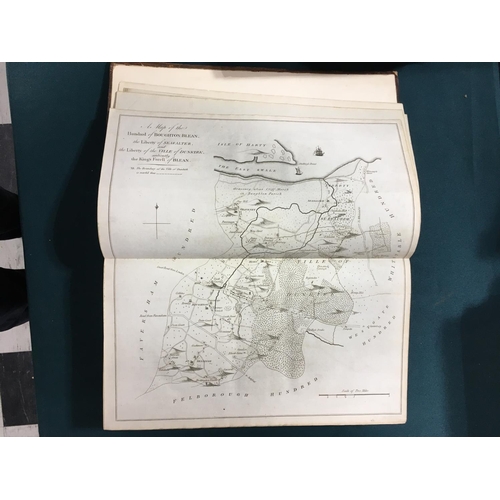 49 - Hasted, Edward. The History and Topographical Survey of the County of Kent, 4 volumes, first edition... 