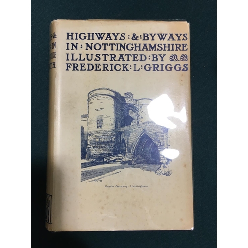 54 - Highways and Byways Series. Nottinghamshire, 1916; Galloway and Carrick, 1916; Wiltshire, 1917; Nort... 