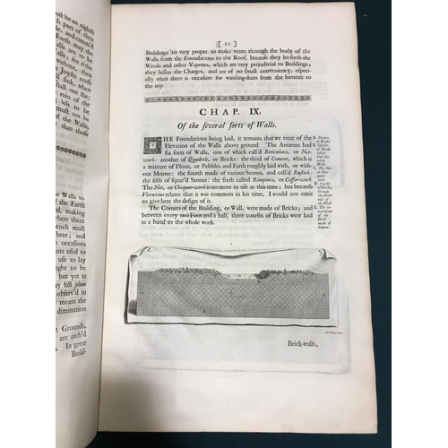 7 - Palladio, Andrea. The Architecture of A. Palladio; In Four Books, 4 parts bound in one, second Engli... 