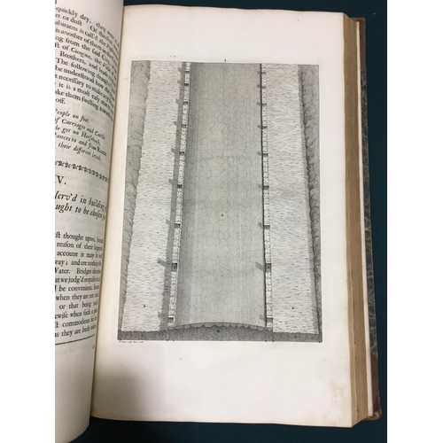 7 - Palladio, Andrea. The Architecture of A. Palladio; In Four Books, 4 parts bound in one, second Engli... 