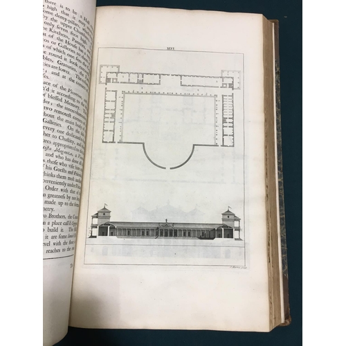 7 - Palladio, Andrea. The Architecture of A. Palladio; In Four Books, 4 parts bound in one, second Engli... 