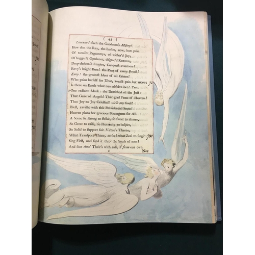 35 - Young, Edward and William Blake. Night Thoughts, 2 volumes, number 451 of 1000 copies, coloured plat... 