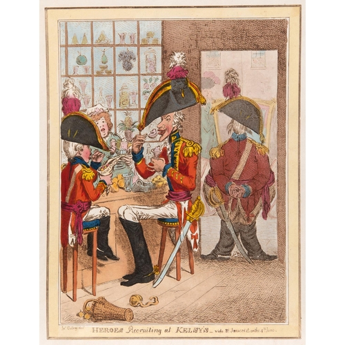 21 - Gillray, James. The Caricatures of Gillray; with Historical and Political Illustrations, parts 1-5 [... 