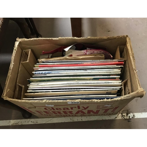 209 - Box of Assorted Records