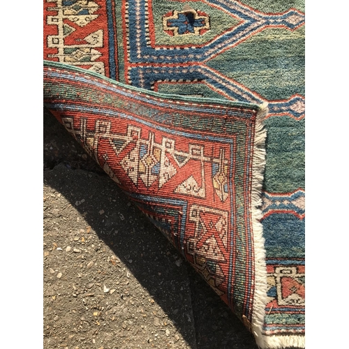 509 - Antique Decorative Rug, 86cm x 49cm