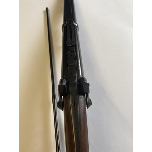 410 - A FINE MID 19TH CENTURY JACOBS RIFLE BY SWINBURN AND SONS. A fine rifle with twin 59cm blued barrels... 