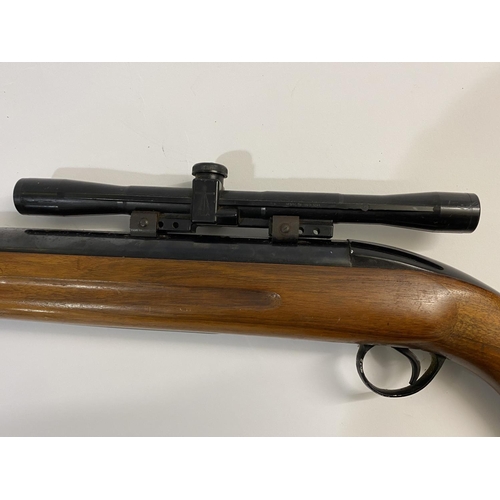 452 - A BSA AIRSPORT .22 AIR RIFLE. A .22 Airsport Air Rifle with rotating loading action, numbered GD2994... 