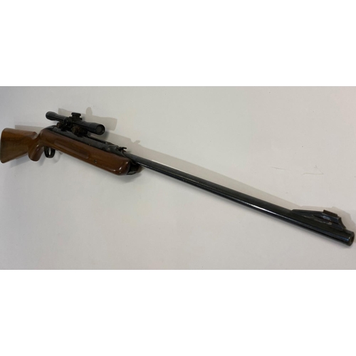 452 - A BSA AIRSPORT .22 AIR RIFLE. A .22 Airsport Air Rifle with rotating loading action, numbered GD2994... 