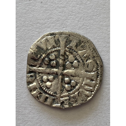 972 - AN IRISH EDWARD I (1272-1307) LONG CROSS PENNY. An Edward I Penny, Long Cross Type. Late Issue, 1297... 