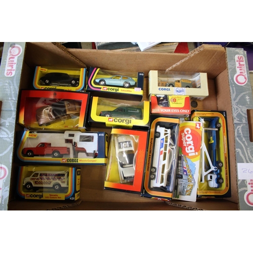 1487 - CORGI BOXED CARS various approx 24 boxed models including 434 Charlies Angels (x2), GS24 Touring Car... 