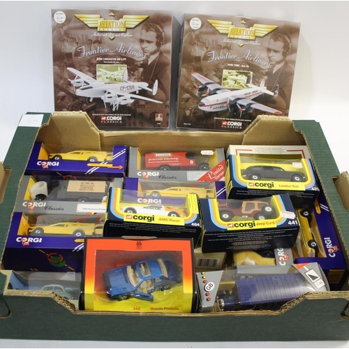 1491 - CORGI TOYS - BOXED AVIATION SETS 4 boxed sets, 47401 Avro Lancaster, 47203 Avro York, 47105 Douglas,... 