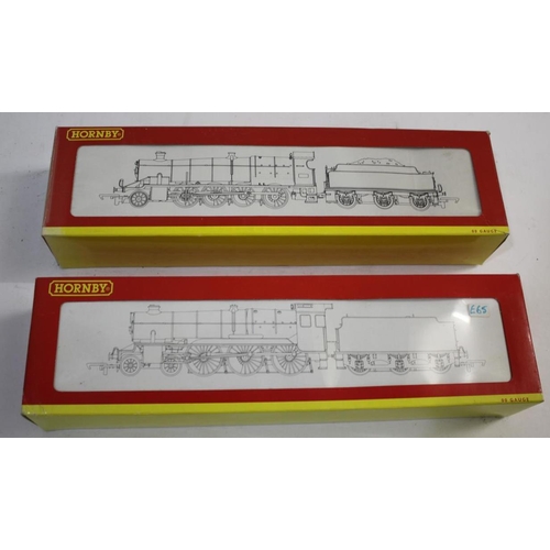 1558 - HORNBY BOXED LOCOMOTIVES 2 boxed locomotives, R2202A BR 2865 Class 2800, and R2391 County Class Coun... 