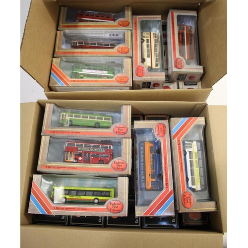 1625 - GILBOW EXCLUSIVE FIRST EDITIONS - BOXED BUSES 2 boxes with approx 49 boxed buses, including 16523 Sc... 