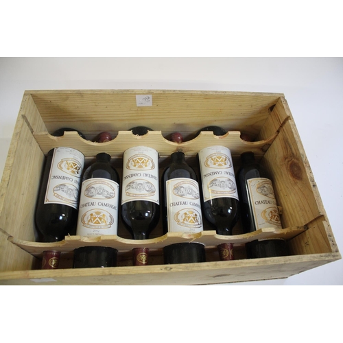 1893 - WINE - CHATEAU CAMENSAC 6 bottles of Chateau Camensac Haut-Medoc 2002, Grand Cru Classe. In part of ... 