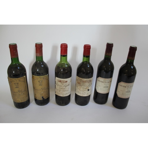 1896 - WINE including two bottles of Chateau Lafitte Laguens 1982, 2 bottles of Marquis de St Estephe 1986,... 