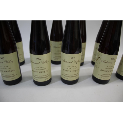 1902 - REDWOOD VALLEY - RHINE RIESLING (NZ) 10 bottles of Redwood Valley, Nelson Late Harvest, Rhine Riesli... 