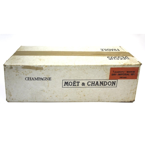 1908 - MOET CHANDON CHAMPAGNE 1971 - METHUSELAH two large unopened Methuselah (6 litres) of Moet & Chandon ... 