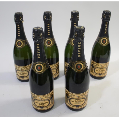 1909 - OEILL DE PERDRIX BRUT - CHAMPAGNE 6 bottles of Oeill De Perdrix Tradition Brut, 750ml bottles. (6)... 