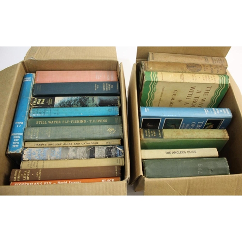 2132 - FISHING BOOKS & HARDY CATALOGUE a mixed lot including a Hardy Anglers Guide and Catalogue 1957, and ... 