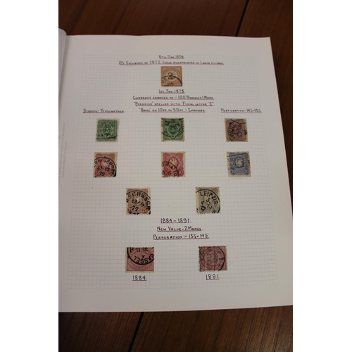 1408 - GERMAN & AUSTRIAN STAMP COLLECTION a large and comprehensive collection of 13 albums with used and m... 