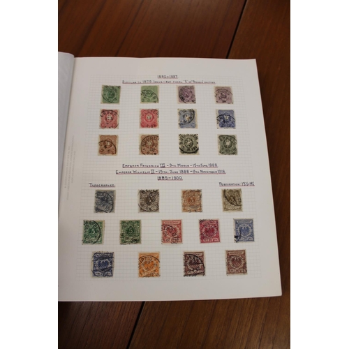 1408 - GERMAN & AUSTRIAN STAMP COLLECTION a large and comprehensive collection of 13 albums with used and m... 