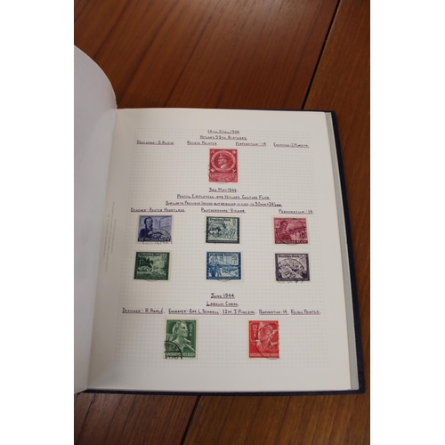 1408 - GERMAN & AUSTRIAN STAMP COLLECTION a large and comprehensive collection of 13 albums with used and m... 