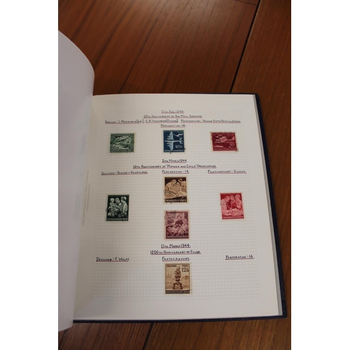 1408 - GERMAN & AUSTRIAN STAMP COLLECTION a large and comprehensive collection of 13 albums with used and m... 